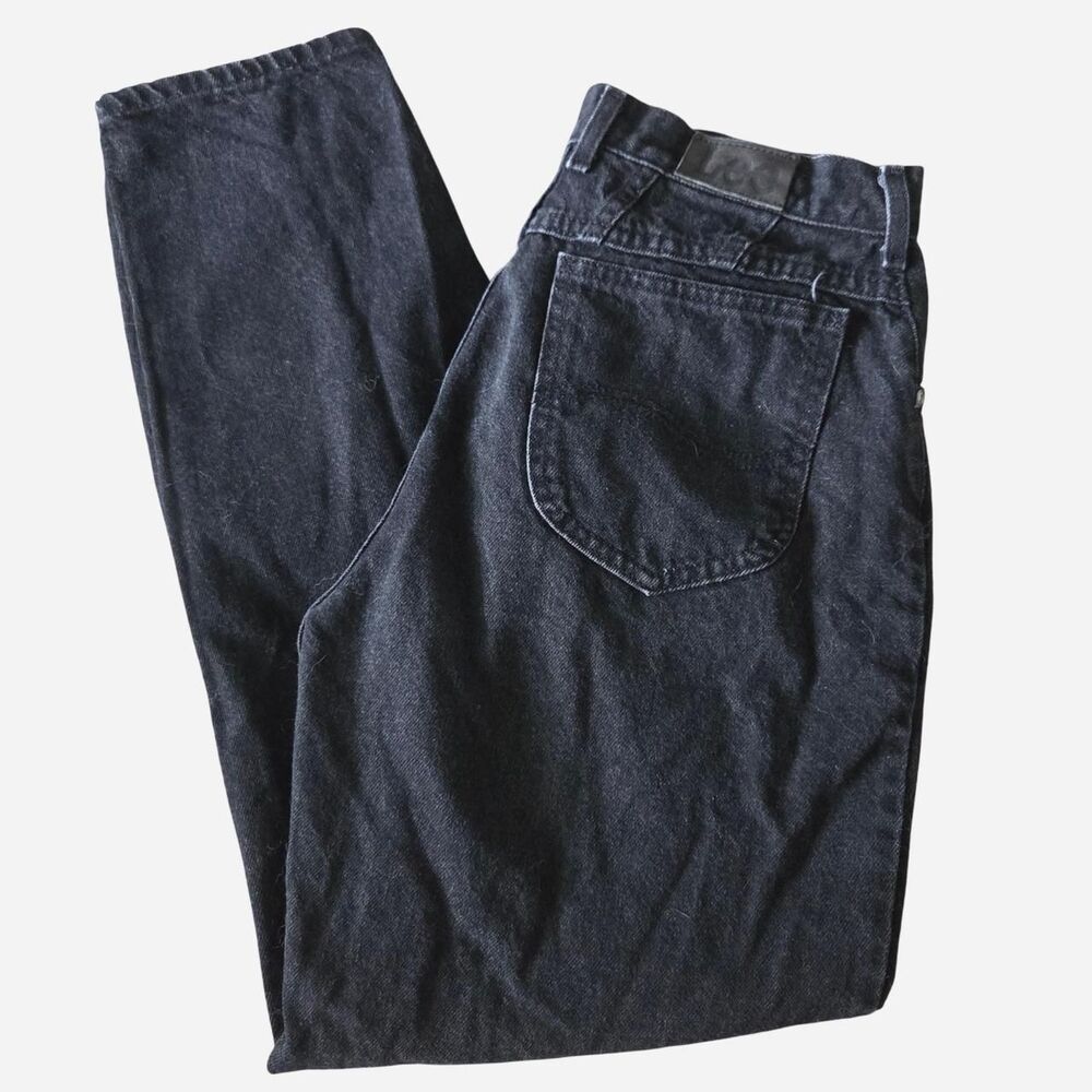 Vintage 90's Lee Women's Black Jeans